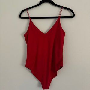 Gaze Women's Red Bodysuit Size Extra Small NEW!!!